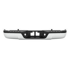 Chrome Steel Rear Bumper Assembly For 2007-2013 Toyota Tundra w/o Park Assist or Tow Hitch TO1103117