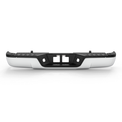 Chrome Steel Rear Bumper Assembly For 2007-2013 Toyota Tundra w/o Park Assist or Tow Hitch TO1103117