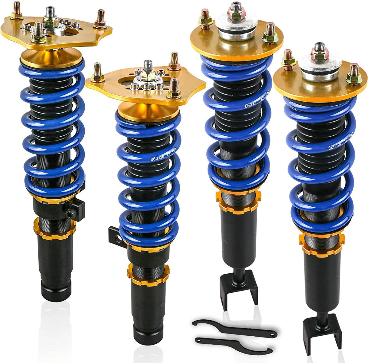 Adjustable Height Coilovers Struts For 2013-2016 Honda Accord CT1/CT2 2015-2017 Acura TLX UB1/UB2 (Set of 4)