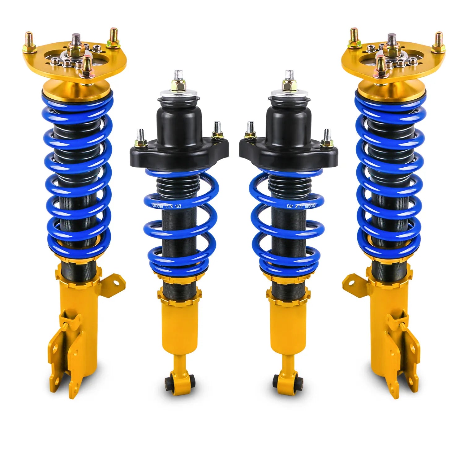 Adjustable Height Complete Coilovers Shocks Struts For 2008-2016 Mitsu ...