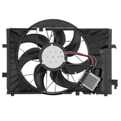 Radiator Cooling Fan Assembly 600W For Mercedes-Benz C230 C320 C240 C280 C350