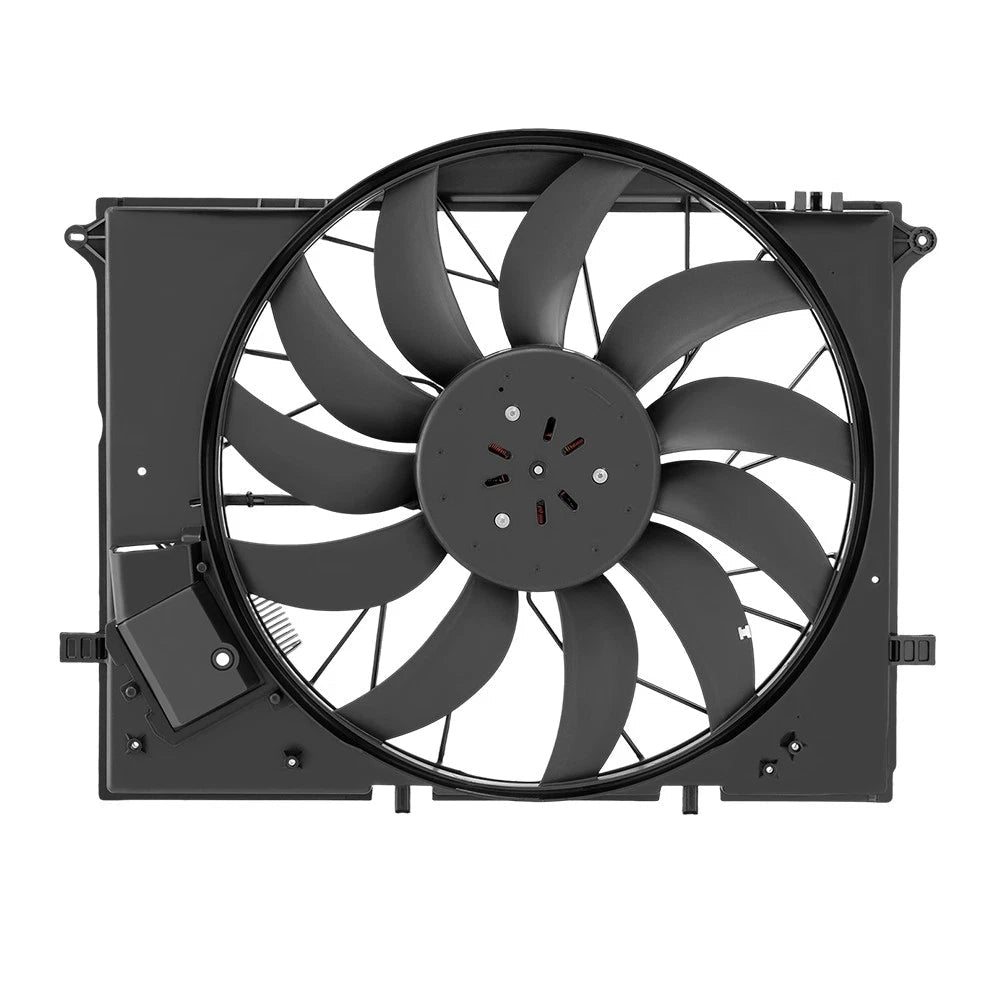 Radiator Cooling Fan Assembly For Mercedes-Benz S55 SL55 SL65 AMG CL500 S430
