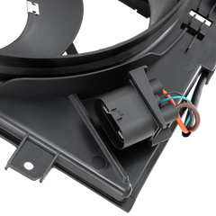 Dual Radiator Cooling Fan Assembly For Audi A3 TT VW Beetle Golf Jetta Passat Tiguan