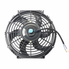 10" Universal Slim Fan Push Pull Electric Radiator Cooling 12V Mount Kit (Set of 2)