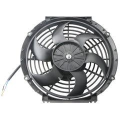 10" Universal Slim Fan Push Pull Electric Radiator Cooling 12V Mount Kit (Set of 2)