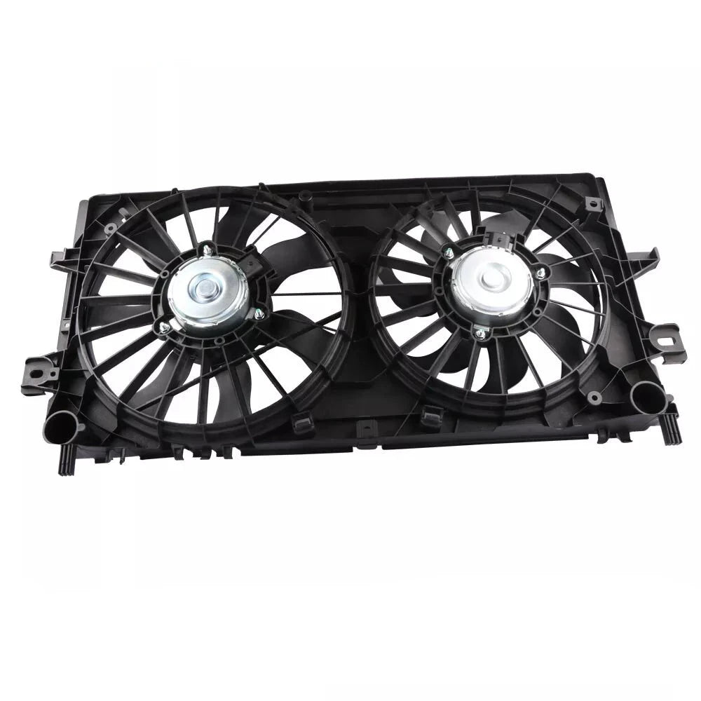 Dual Radiator Cooling Fan Assembly For Chevy Impala Monte Carlo LaCrosse