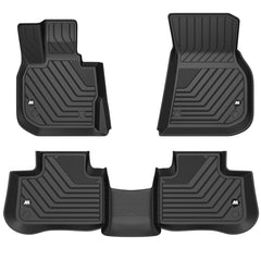 TPE All Weather Waterproof Anti-slip Liners Floor Mats For 2018-2023 BMW X3 X4 (Set of 3)