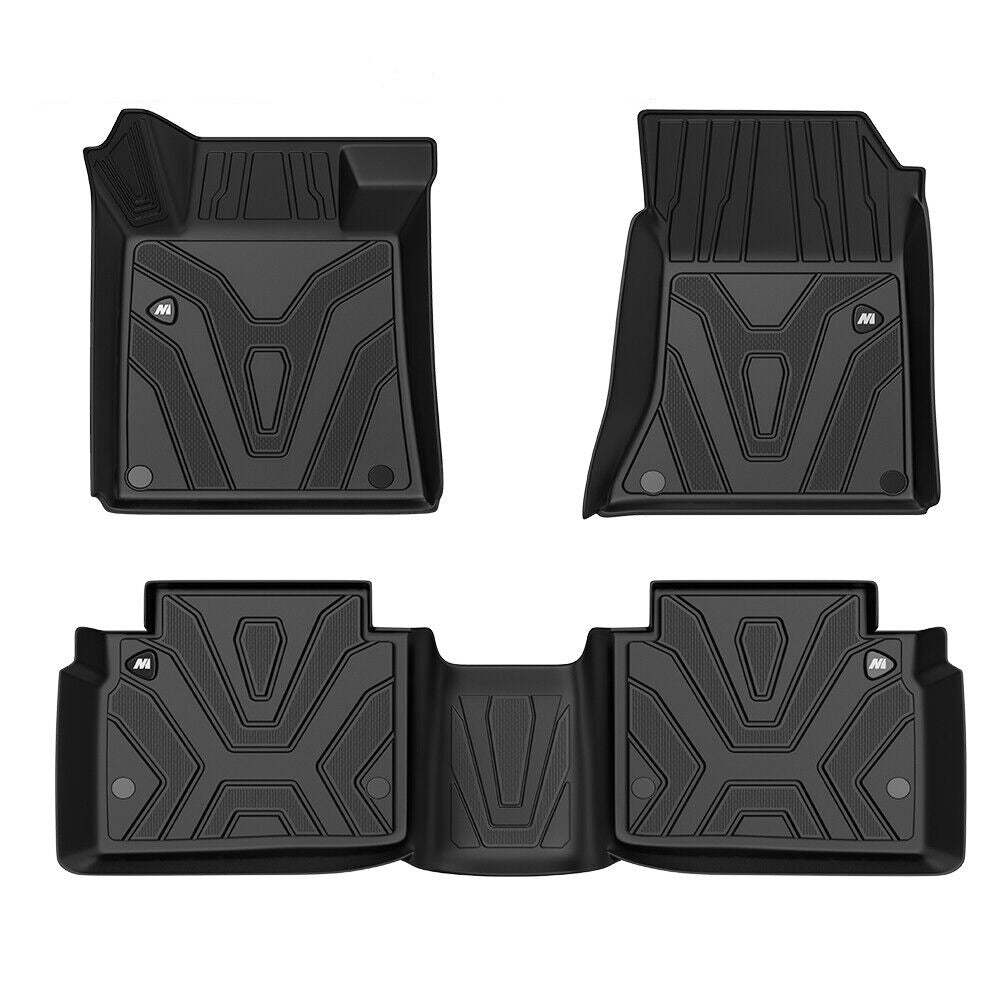 All Weather Car Floor Mats TPE Liners For 2019-2021 Nissan Altima (Set of 3)