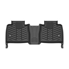 Black Front+Rear Floor Mats Liner For 2020 Mercedes-Benz GLE350 GLE450 V167 (Set of 3)