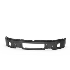 Black Separated Front Bumper Face Bar Assembly For 2009-2014 Ford F-150 w/o Sensor Hole w/ Fog Light Hole