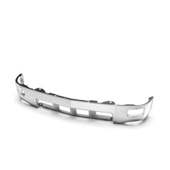 Front Chrome Separated Bumper Assembly For 2014-2015 Chevy Silverado 1500 w/o Sensor Holes w/ Fog Hole