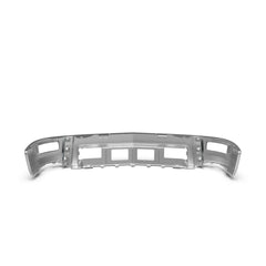 Front Chrome Separated Bumper Assembly For 2014-2015 Chevy Silverado 1500 w/o Sensor Holes w/ Fog Hole