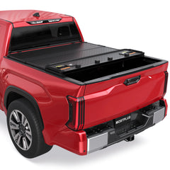 4-Fold 5.5FT Hard Tonneau Cover For 2007-2013 Toyota Tundra Bed