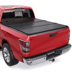 3-Fold 5.7FT Hard Tonneau Cover For 2016-2024 Nissan Titan Truck Bed