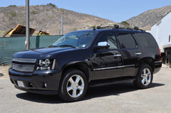 Headlights Assembly For 2007-2014 Chevy Tahoe Avalanche Suburban with Black Housing/Clear Lens/Clear Reflector
