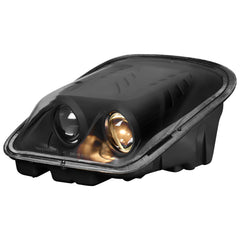 Black Housing Dual Projector Headlights Lamps For 1997-2004 Chevy Corvette C5 2pcs