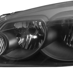 Black Housing Clear Lens Headlights Assembly For 2006-2013 Chevy Impala 2006-2007 Monte Carlo 2pcs