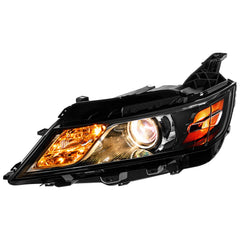 Halogen Projector Black Headlights Assembly For 2014-2020 Chevy Impala 4-Door Sedan LH+RH