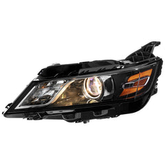 Halogen Projector Black Headlights Assembly For 2014-2020 Chevy Impala 4-Door Sedan LH+RH