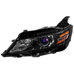 Halogen Projector Black Headlights Assembly For 2014-2020 Chevy Impala 4-Door Sedan LH+RH