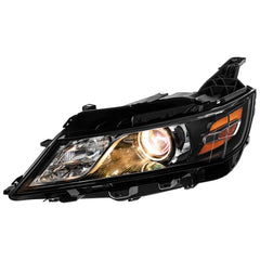 Halogen Projector Black Headlights Assembly For 2014-2020 Chevy Impala 4-Door Sedan LH+RH