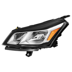 Chrome Halogen Headlights Assembly Headlamps For 2013-2017 Chevy Traverse LH+RH
