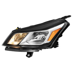 Chrome Halogen Headlights Assembly Headlamps For 2013-2017 Chevy Traverse LH+RH