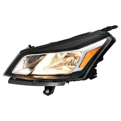 Chrome Halogen Headlights Assembly Headlamps For 2013-2017 Chevy Traverse LH+RH