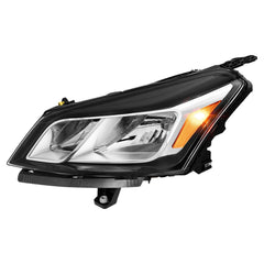 Chrome Halogen Headlights Assembly Headlamps For 2013-2017 Chevy Traverse LH+RH