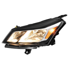 Chrome Halogen Headlights Assembly Headlamps For 2013-2017 Chevy Traverse LH+RH