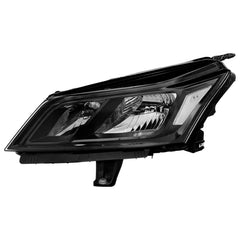 Black Halogen Headlights Assembly Clear Corner Headlamps For 2013-2017 Chevy Traverse LH+RH