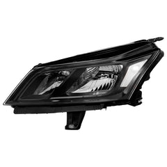 Black Halogen Headlights Assembly Clear Corner Headlamps For 2013-2017 Chevy Traverse LH+RH