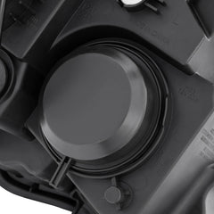 Chrome Headlights Assembly For 2016-2017 Chevy Equinox Halogen w/ Clear Lens Amber Corner LH+RH