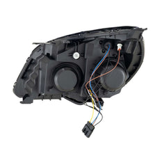 Black Projector Headlights Assembly Clear Reflector Headlamps For 2010-2015 Chevrolet Equinox LTZ LH+RH