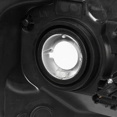 Headlight Assembly Compatible with 2006-2008 Dodge Ram 1500, 2006-2009 Dodge Ram 2500/3500 Replacement Headlamp with Black Housing/Clear Lens/Clear Reflector