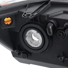 Chrome Housing Headlights Assembly For 2009-2020 Dodge Journey 4-Door Sport w/ Clear Lens Amber Corner LH+RH