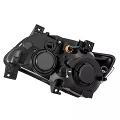 Black Housing Clear Corner Headlights Assembly For 2011-2014 Dodge Charger Halogen LH+RH