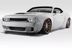 Chrome Headlights Headlamps Assembly For 2008-2014 Dodge Challenger LH+RH