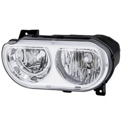 Chrome Headlights Headlamps Assembly For 2008-2014 Dodge Challenger LH+RH