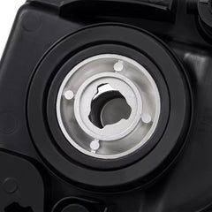 Black Housing Headlights Amber Reflector For 2011-2013 Jeep Grand Cherokee 2011-2017 Jeep Compass LH+RH