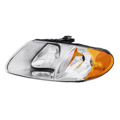 Chrome Headlights For 2001-2007 Dodge Caravan Chrysler Town & Country LH+RH