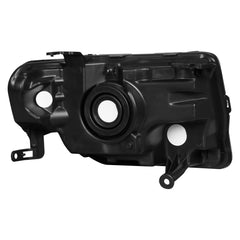 Black Housing Headlights Assembly w/Amber Reflector For 2008-2012 Ford Escape 2pcs