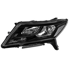 Black Headlights Assembly For 2013-2016 Nissan Pathfinder SL 2.5L 3.5L Platinum LH+RH