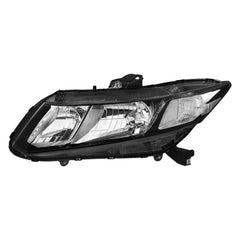 Black Housing Headlights Assembly For 2012-2015 Honda Civic Sedan 4-Door 2012-2013 Coupe 2-Door