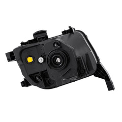 Black Housing Headlights Assembly w/ Amber Corner For 2003-2008 Honda Element EX 2.4L LH+RH
