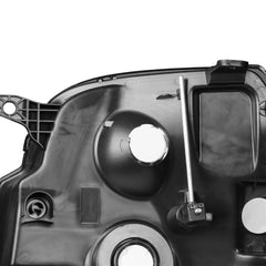 Black Housing Headlights Assembly w/ Amber Corner For 2007-2014 GMC Yukon Denali XL LH+RH