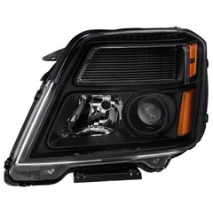 Black Housing Amber Corner Headlight Assembly For 2010-2015 GMC Terrain Halogen LH+RH