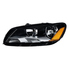 Black Headlight Assembly Amber Corner For 2012-2015 Volkswagen Passat Halogen LH+RH