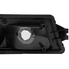 Black Headlights Sequential Signal For 2003-2006 Chevy Silverado 2007 Classic