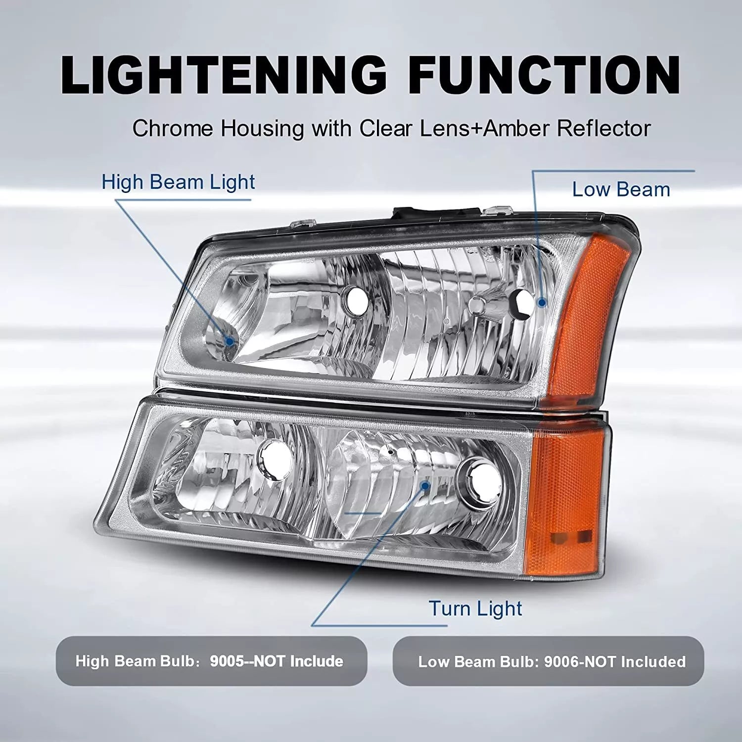 Chrome Housing Tail Lamps C-Tube LED Tail Lights For 2003-2006 Chevy Silverado - Red Lens, Chrome Housing, Pair LED Car & Truck Tail Light Assemblies Chrome Housing Tail Lamps C-Tube LED Tail Lights For 2003-2006 Chevy Silverado - Red Lens, Chrome Housing, Pair LED Car & Truck Tail Light Assemblies